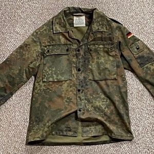 German Army Surplus Camo Jacket